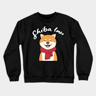 Urban Canine Carousel Shiba Inu Delight Tail-Wagging T-shirt Crewneck Sweatshirt